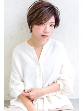 ハピネス クローバー 学園前店(Happiness CLOVER) ☆イメチェン大人かわいい★30代40代50代髪質改善♪ショートボブ