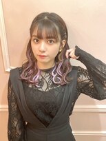 グルーヴ グルーヴ フェエリー(groove groove feerie)&nbsp;【エクステ】シールエクステでインナーカラー