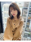大人可愛い小顔ミディ　銀座　20代30代