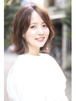 リノ 吉祥寺(Lino kichijoji)&nbsp;【Lino  林】　大人かわいい外ハネミディアム　吉祥寺