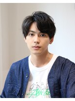 ネイビー(NAVY)&nbsp;女子ウケ◎ モテヘア 好印象 爽やかアップバング