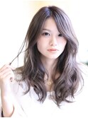 大人ゆるふわセミロング【代々木/新宿/EVE hair lounge】