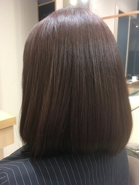 ヘアサロンアンドヘアメイクディー(hair salon hair make D) 仙台D　大人かわいい小顔カット×ミディアム艶つやボブstyle
