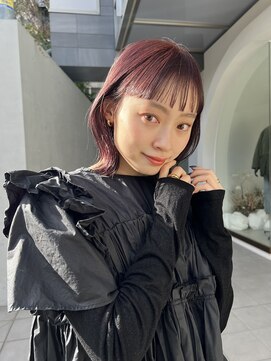 ルル 表参道(lulu.) ピンクパープルカラー