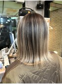 #ショコラアッシュ#ヘルシースタイル#ふんわりカール