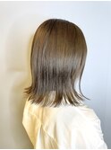 ふんわりカールヘルシースタイルルーズヘアショコラアッシュ
