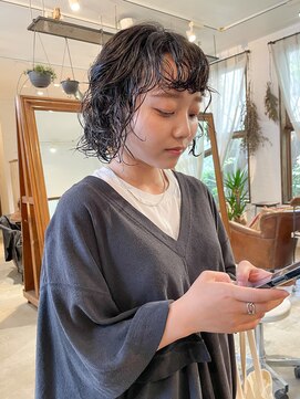 ニュウニュウ(NIU NIU) ボブパーマスタイル