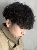エリマバイフィフス 調布(elima by fifth) 緩め波巻きパーマメンズマッシュ波巻きスパイラルパーママッシュ