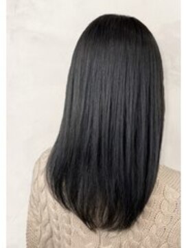 アース 上本町店(HAIR&MAKE EARTH) 縮毛矯正ロング♪コスメストレート髪質改善ココアベージュ