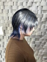 オリバー(ORiVER)&nbsp;ウルフカット×インナーブルー