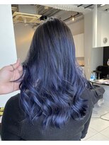 アライブ ハラジュク(ALIVE harajuku)&nbsp;ブルーシルバーバレイヤージュ