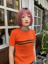 アンドピース and peace&nbsp;ピンクボブ