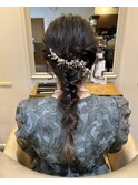 編み下しヘアアレンジ♪/南行徳