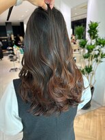 乾かすだけコテ巻き風デジタルパーマレイヤーカット