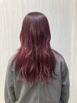 ビス ヘア アンド ビューティー 西新井店(Vis Hair＆Beauty)&nbsp;大人気ダブルカラーワインレッド！