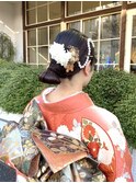 ヘアセット　成人式