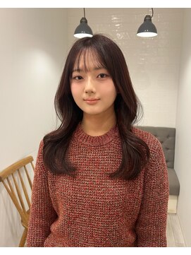 ラヴィズム 小新店(LUVISM) ◎韓国ヘアー顔周りレイヤーおくれ毛前髪新潟西区　小新