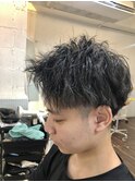 ツイストピンパーマ