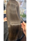 髪質改善ストレート