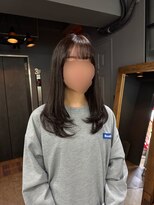 ロフティー 清澄白河(LOFTY)&nbsp;赤み消し上品艶カラー/透明感／髪質改善/ふんわり柔らかい