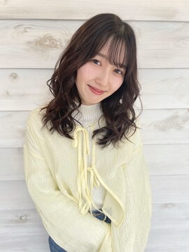 オーロ 西大寺店(ORO) フェミニンウェーブヘア