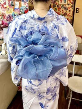 ヘアセットアップス(UP's)の写真/【浴衣着付＋ヘアセット¥3800】クオリティー高い！早い！激安♪で毎年大好評♪お任せ下さい★