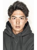 爽やかツーブロック刈り上げ大人短髪30代@lipps_satoshuhei