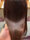 ヘアールーム モテナ(hair room motena)の写真/【日暮里駅5分】ダメージレスの縮毛矯正や酸熱TR取扱い!髪質に合わせた薬剤選定で、自然なストレートを実現