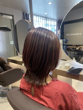 ショコララテ 20代30代40代大人ウルフスタイル