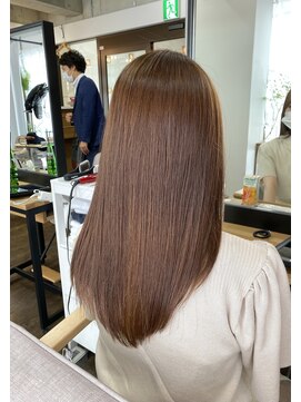 カシー(Casii) 酸性ストレートパーマ+悟式髪質改善トリートメント