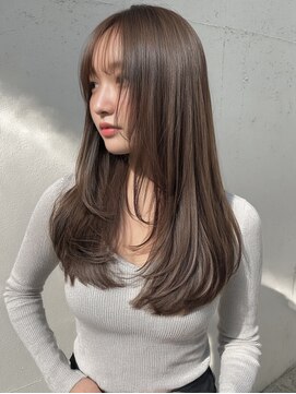 テーラヘアー 稲毛店(TELA HAIR) レイヤーカット×ベージュカラー