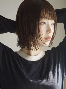 大人くびれレイヤードボブ【iludaセンター北】