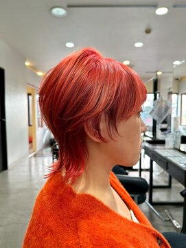 ヴィスト バイ レボ(VIST by REVO) 着物ヘア/大人ガーリー/ダークアッシュ/似合わせカット/新松戸