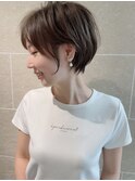 髪質改善/大人ガーリー/似合わせカット/ショートボブ前髪/仙台