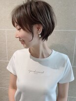 サンドパールス 仙台店(sand PALCE)&nbsp;髪質改善/大人ガーリー/似合わせカット/ショートボブ前髪/仙台