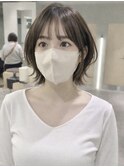 レイヤーボブ レイヤーカット 韓国風ボブ