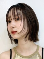 アイトーキョーエス 渋谷(AI TOKYO S) レイヤーボブ/オリーブベージュ/結べるボブ