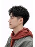  【清潔感upメンズパーマ】メンズカット+コバパーマ￥16,500→￥12,980