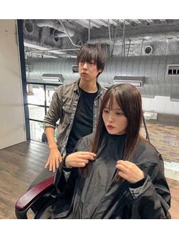 グロス トウキョウ バイボクノ(Gloss Tokyo By Bokuno)の写真/スタイリストが最後まで担当！くせ毛改善＆髪質改善で憧れの髪へ♪