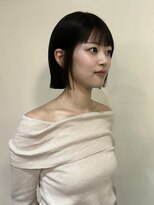ナループロア ルームー(Nalu pu loa ROOMOO)&nbsp;美髪矯正ヘアポテンツァで艶まとまりのあるタッセルボブに☆/OSA