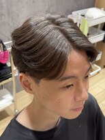 レーヴ(Reve)&nbsp;MEN'S HAIR/曲がる縮毛矯正/リバースセンターパート/目黒/品川