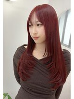 ナンバー ノード 渋谷(N° node) 【星野】透明感レッドカラー×韓国風レイヤー