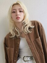 ブゾン(buZon)&nbsp;【buZonブゾン】ホワイトブロンド×ロングレイヤー