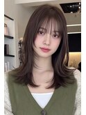 20代30代40代くびれレイヤー顔周りカットハッシュカット