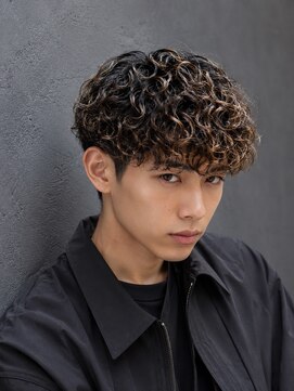 メンズリュール 心斎橋(Men's Lueur.) サーフカールツイストスパイラルツイスパラウンドマッシュ