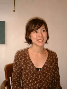 パンセ(PENSER) 毛量少なめだけどふんわりボブ