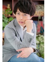 カバーヘア ブリス 上尾西口店(COVER HAIR bliss)&nbsp;*+COVER HAIR+*…ビジネスにも合うマッシュウルフa