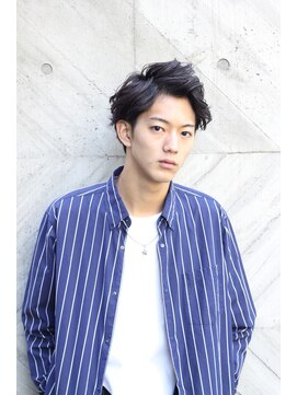 コリーナ(collina) 【collina代官山】kirihara アップバングメンズパーマショート