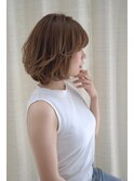 ひし形シルエット☆大人可愛いボブスタイル