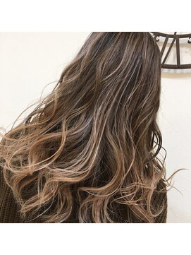 リッシュ 都賀店(Lish) 暖色ホワイトバレイヤージュ